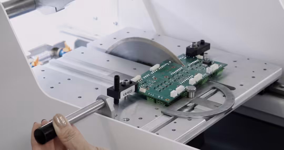 product sample preparation electronics semi conductives