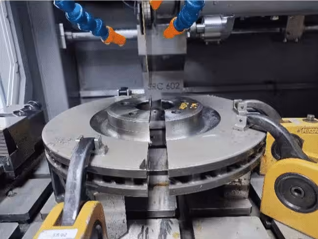 Metallographic preparation of brake disc (WV)2025-4